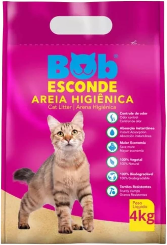 Areia Higiênica para Gatos 4kg
